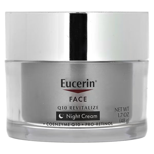Eucerin, كريم ليلي للوجه بتكريبة Q10